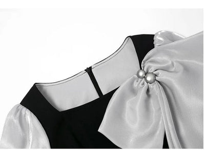 Vintage Petite Černé Šaty