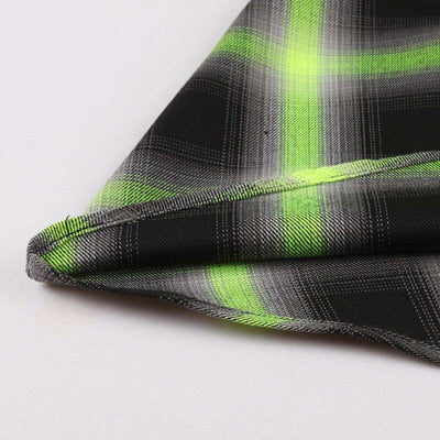 Vintage Kostkované Šaty Bez Rukávů