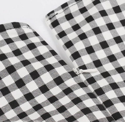 Černobílé Šaty 50. Let