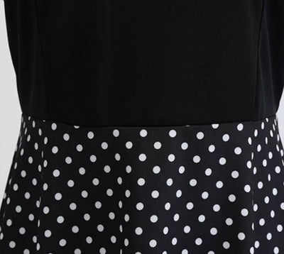 Šaty Z 50. Let Black Pin Up