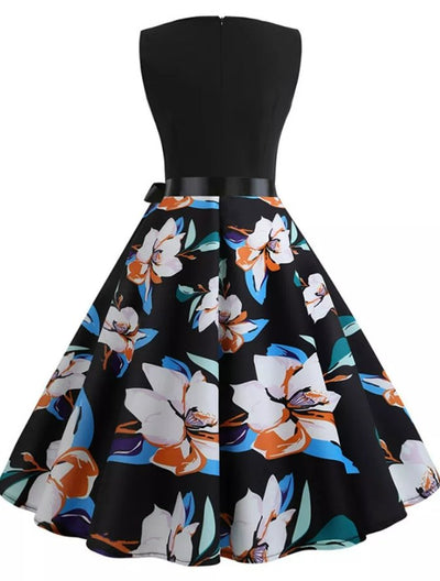 50. Pin Up Květinové Šaty