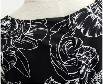 50. Pin Up Černé Šaty