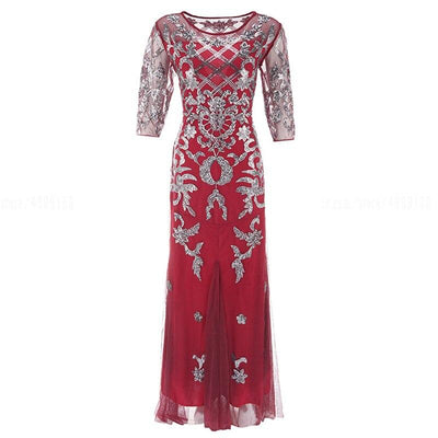 Vintage Červené Šaty 20. Let