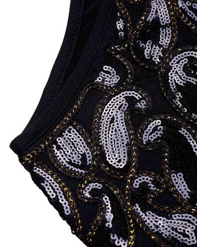 Sexy Černé Šaty 20. Let