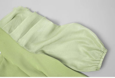 Vintage Světle Zelené Šaty Ze 40. Let