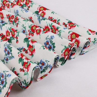 Květinové Šaty 50. Let