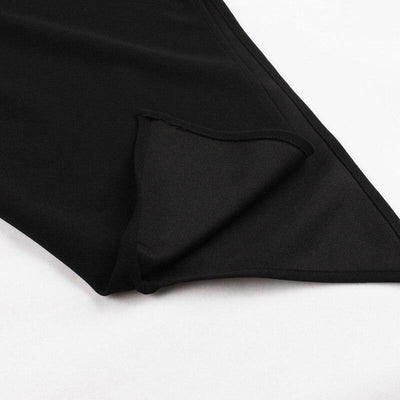 Černé Šaty Z 50. Let S Plovoucími Rukávy