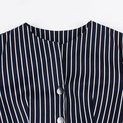 Vintage Námořnické Šaty Z 50. Let