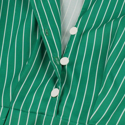 Vintage Zelené Šaty Z 50. Let