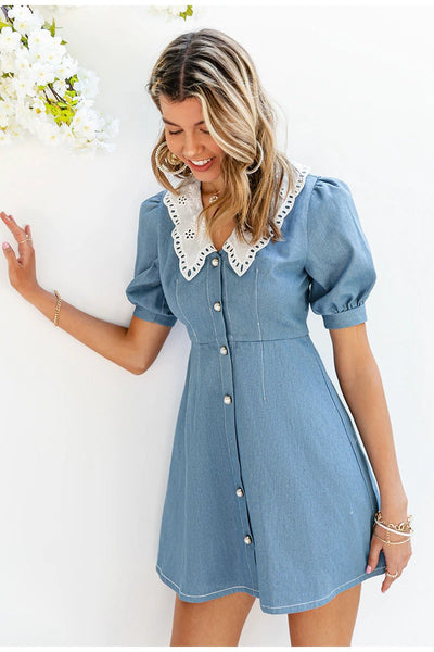 Vintage Halenka Šaty