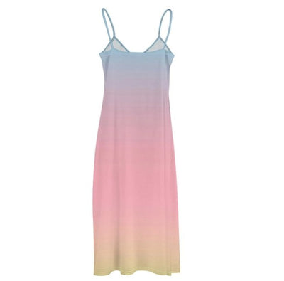 Růžové Ornátové Šaty Ze 70. Let