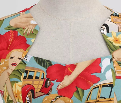 Šaty S Tužkou 60. Let