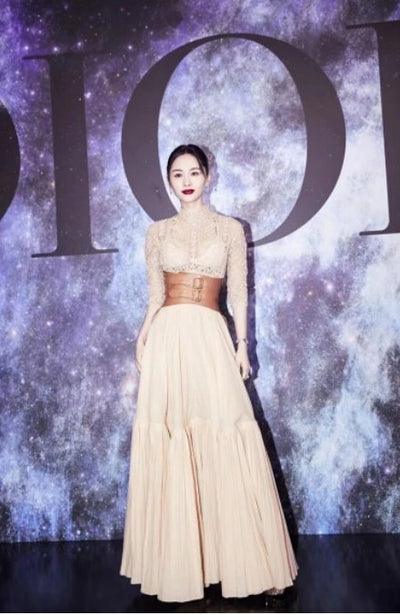 Vintage Světle Růžové Krajkové Šaty