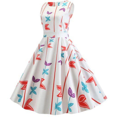 Jednoduché Šaty Z 50. Let