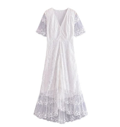 Vintage Dlouhé Šaty Ze 70. Let