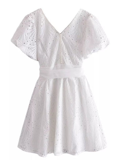 Krátké Vintage Svatební Šaty