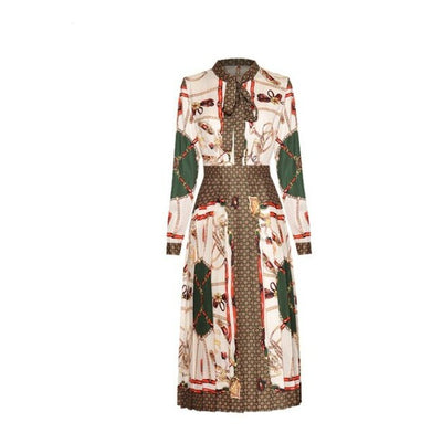 Vintage Růžové Midi Šaty