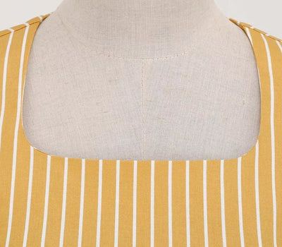 Žluté Retro Šaty Z 50. Let