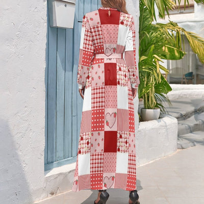 Červenobílé Šaty Ze 70. Let