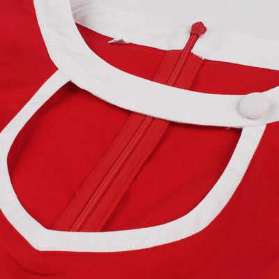 Červené Šaty 60. Let