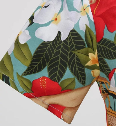 Šaty Ve Stylu Vintage Patchwork 50. Let