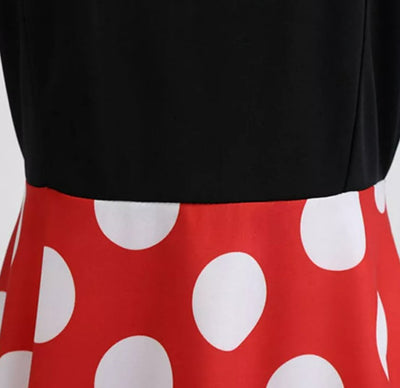 Vintage Anglické Červené Šaty