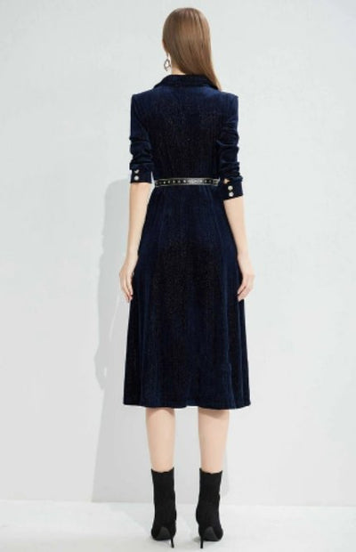 Vintage Zimní Šaty Ze 40. Let