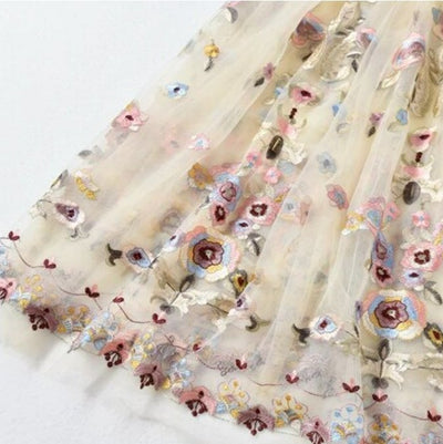 Vintage Šampaňské Dlouhé Šaty Ze 40. Let