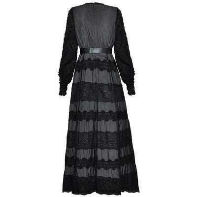 Vintage Šaty S Lucernovým Rukávem Ze 40. Let