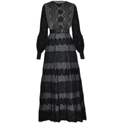 Vintage Šaty S Lucernovým Rukávem Ze 40. Let