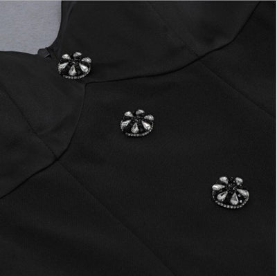 Vintage Černé Šaty Ze 40. Let