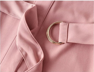 Vintage 40s Old School Šaty Růžové