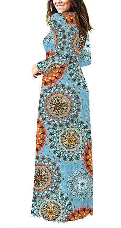 Hippie Květinové Šaty