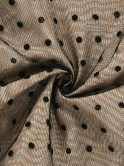 Preppy Vintage Šaty Černé