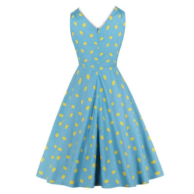 Vintage Šaty S Krajkovým Límcem