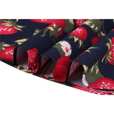 Vintage Šaty Strawberry Plus Size