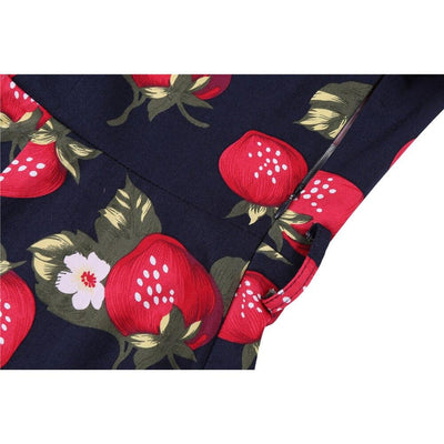 Vintage Šaty Strawberry Plus Size