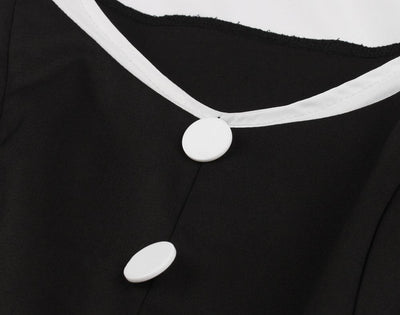 Vintage Šaty Hepburn Černé