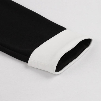 Vintage Zimní Šaty Černé