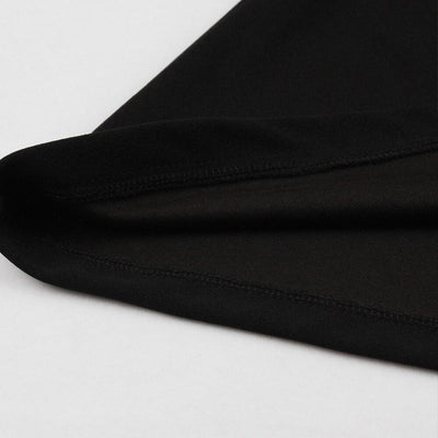 Vintage Zimní Šaty Černé