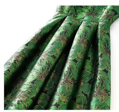 Vintage Zelené Šaty