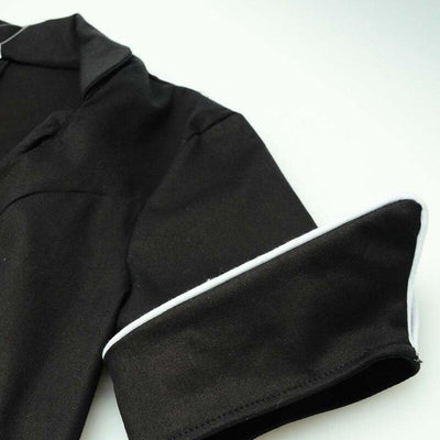 Vintage Šaty S Vysokým Rukávem