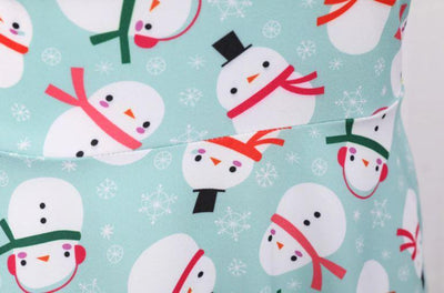 Vintage Vánoční Šaty Plus Velikosti Nebe