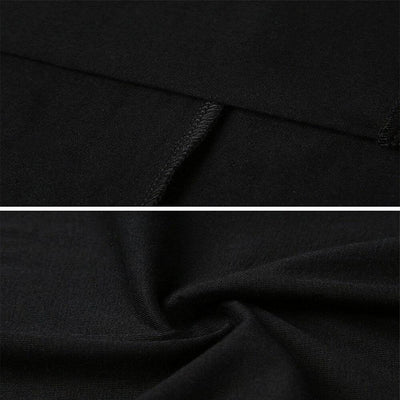 Vintage Černé Šaty S Bílým Límcem