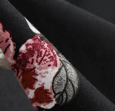 Vintage Černé Šaty S Límečkem