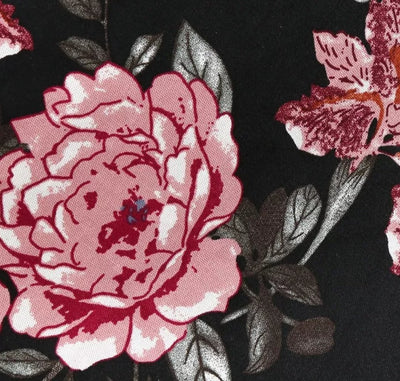 Vintage Černé Šaty S Límečkem