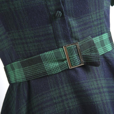 Vintage Pin Up Obchodní Límec Šaty