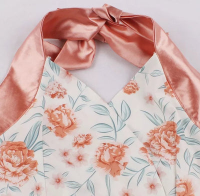 Vintage Růžové Svatební Šaty