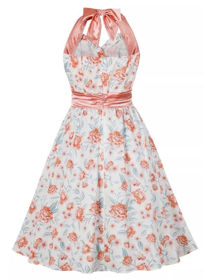 Vintage Růžové Svatební Šaty