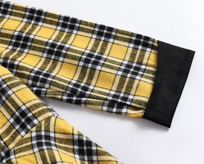 Vintage Žluté A Černé Pruhované Šaty